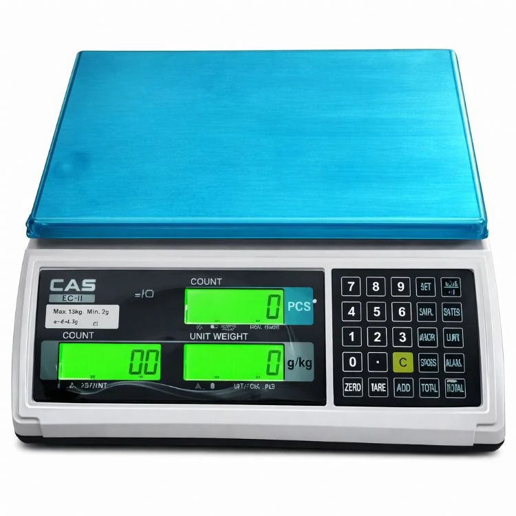 CAS EC-II Sayım Terazisi 15 Kg 0,5 Gr