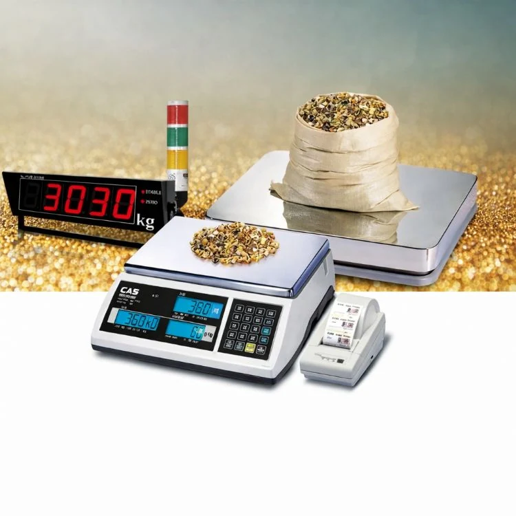 CAS EC-II Sayım Terazisi 15 Kg 0,5 Gr